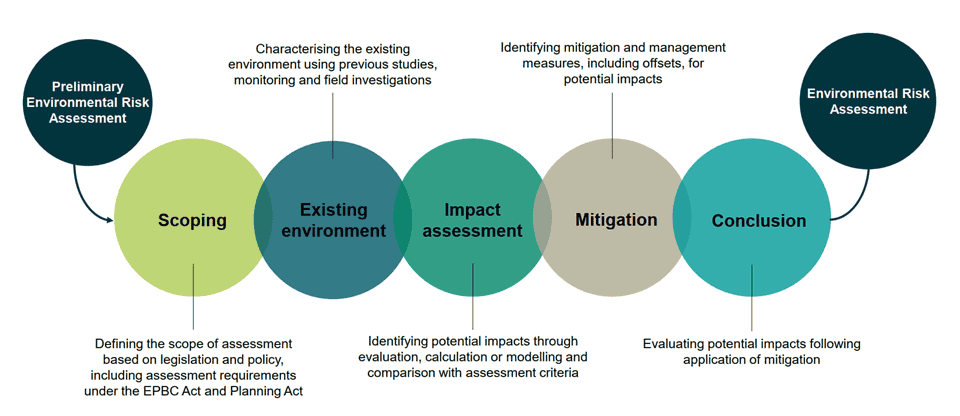 General approach to the environmental impact assessment of the Project