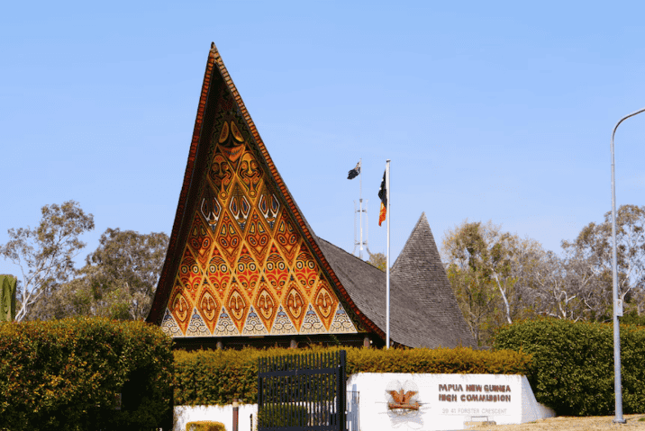 High Commission of Papua New Guinea (Source: ABC News, 2017)