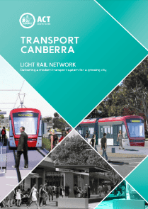 Transport Canberra - Light Rail Network 2015