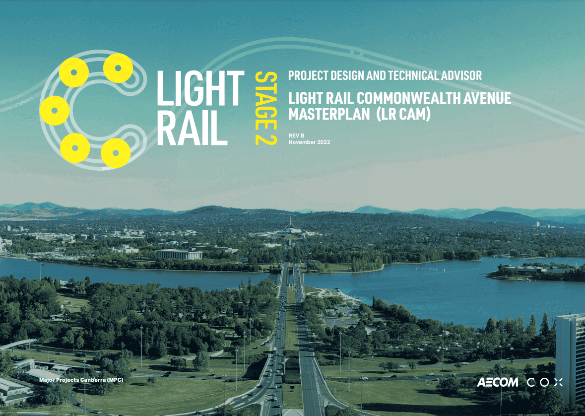 The Light Rail Commonwealth Avenue Masterplan 2022