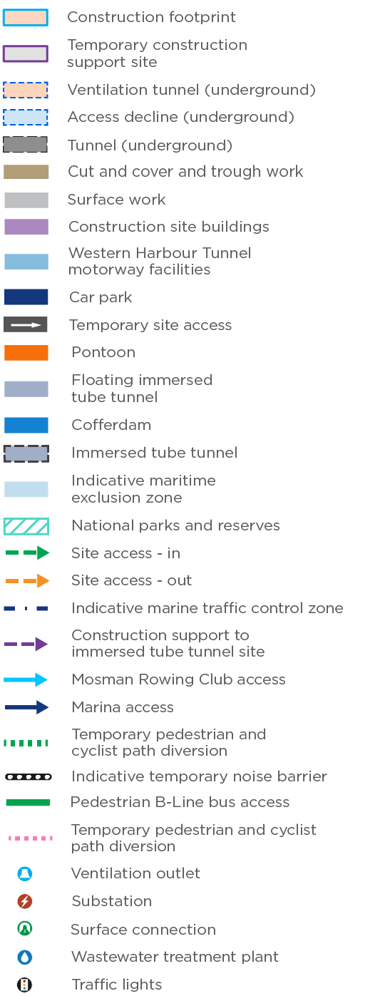 Construction map key