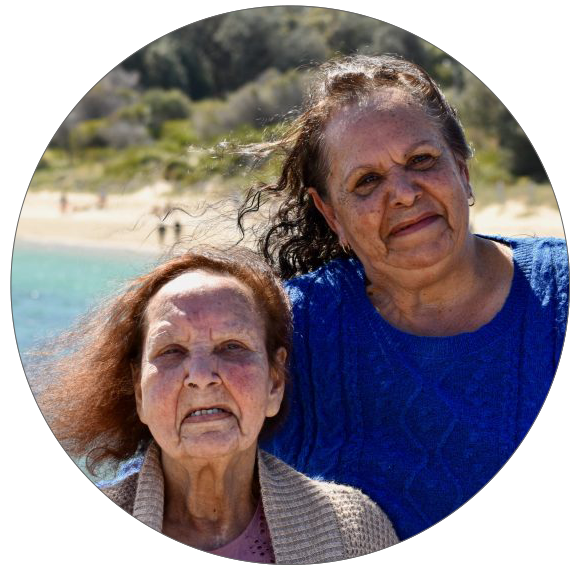 Aunt Esme and Marilyn